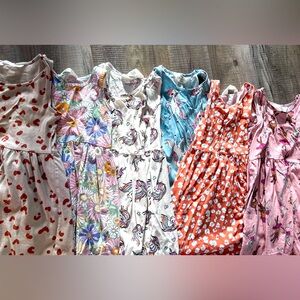 BUNDLE of 6 H&M play dresses